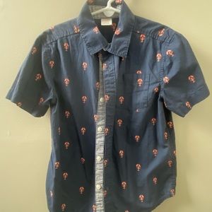 Gymboree short sleeved button down shirt